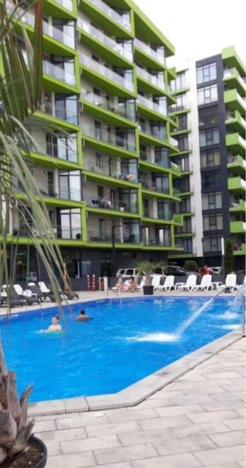 Alezzy Beach Apartament Prima Linie La Mare Năvodari Eksteriør bilde