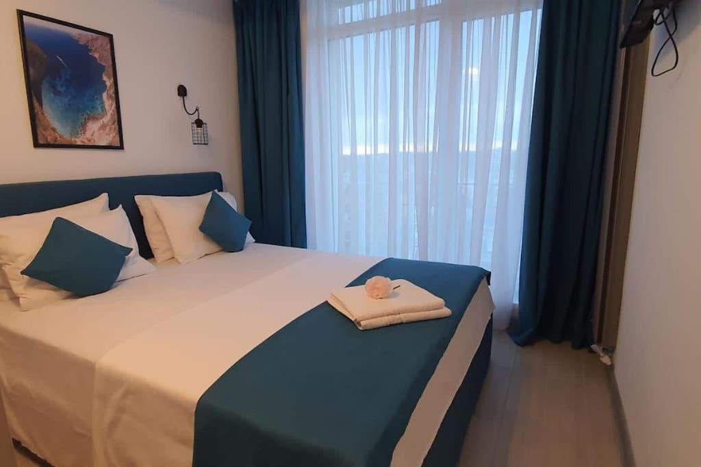 Alezzy Beach Apartament Prima Linie La Mare Năvodari Eksteriør bilde