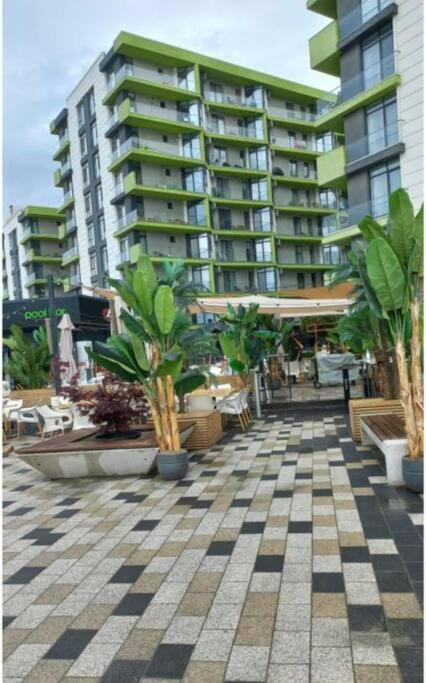 Alezzy Beach Apartament Prima Linie La Mare Năvodari Eksteriør bilde