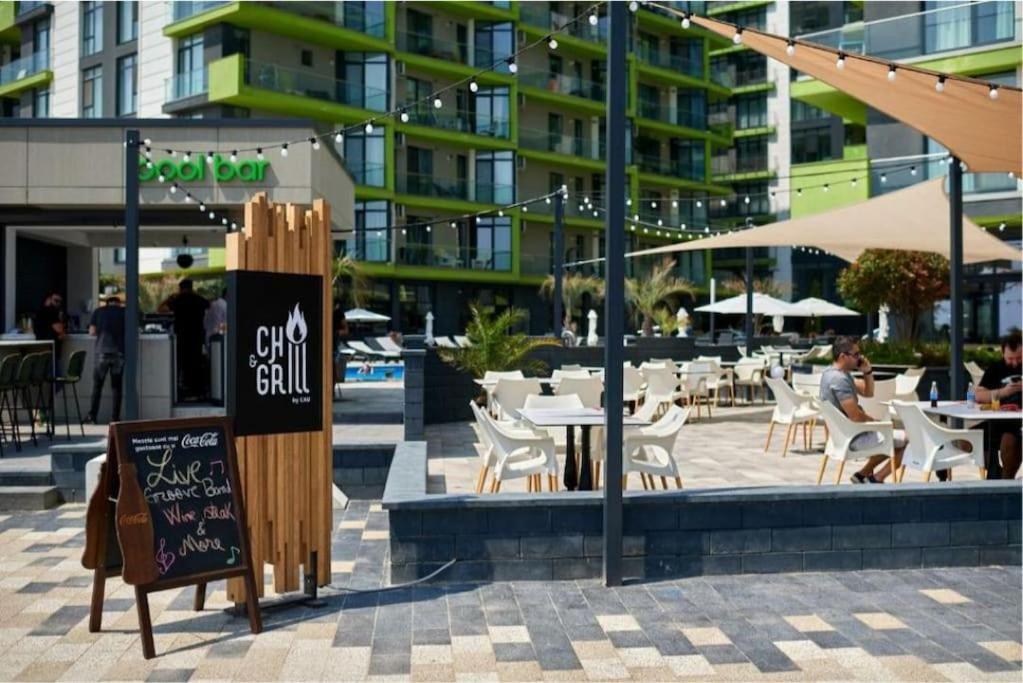 Alezzy Beach Apartament Prima Linie La Mare Năvodari Eksteriør bilde