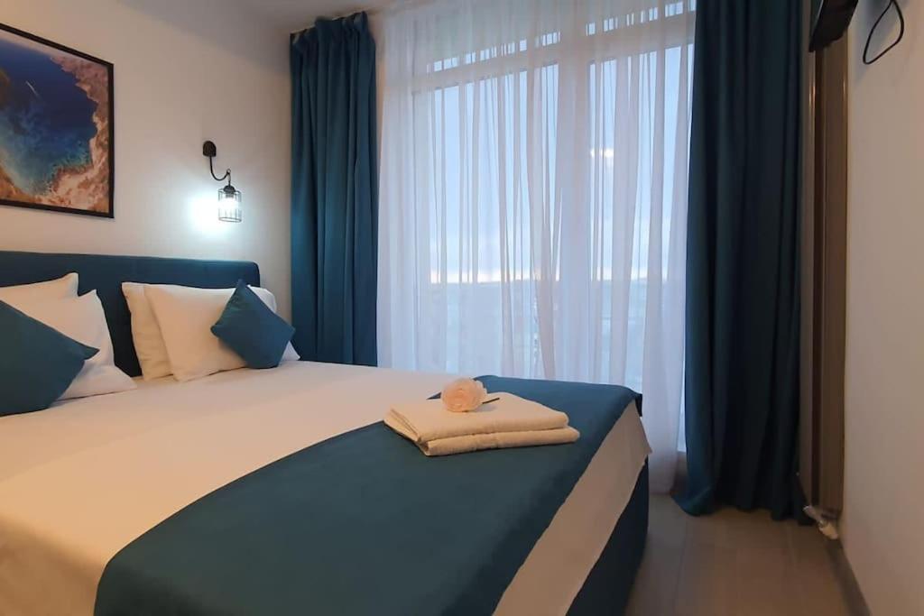 Alezzy Beach Apartament Prima Linie La Mare Năvodari Eksteriør bilde
